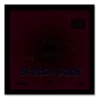 Kids Sketch Notepad, Green Cover, 40 White 9 X 9 Sheets, 12/carton, Ships In 4-6 Business Days