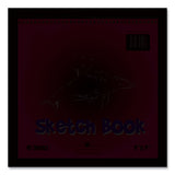 Kids Sketch Notepad, Green Cover, 40 White 9 X 9 Sheets, 12/carton, Ships In 4-6 Business Days