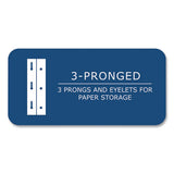 Pocket Folder With 3 Fasteners, 0.5" Capacity, 11 X 8.5, Red, 25/box, 10 Boxes/carton, Ships In 4-6 Business Days