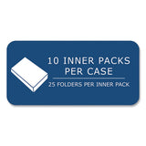 Pocket Folder With 3 Fasteners, 0.5" Capacity, 11 X 8.5, Maroon, 25/box, 10 Boxes/carton, Ships In 4-6 Business Days