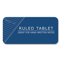 Writing Tablet, Wide/legal Rule, 100 White 6 X 9 Sheets, 48/carton, Ships In 4-6 Business Days