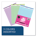 Enviroshades Legal Notepads, 40 Assorted 8.5 X 11.75 Sheets, 54 Notepads/carton, Ships In 4-6 Business Days