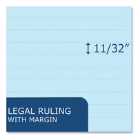 Enviroshades Legal Notepads, 50 Blue 8.5 X 11.75 Sheets, 72 Notepads/carton, Ships In 4-6 Business Days