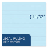 Enviroshades Legal Notepads, 50 Blue 8.5 X 11.75 Sheets, 72 Notepads/carton, Ships In 4-6 Business Days