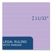 Enviroshades Legal Notepads, 50 Orchid 8.5 X 11.75 Sheets, 72 Notepads/carton, Ships In 4-6 Business Days