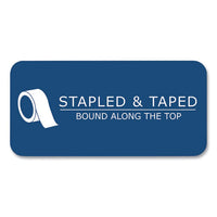 Wide Landscape Format Writing Pad, Medium/college Rule, 40 Canary 11 X 9.5 Sheets, 18/carton, Ships In 4-6 Business Days