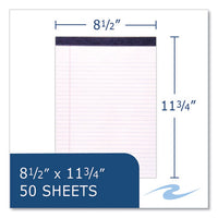 Legal Pad, 50 White 8.5 X 11 Sheets, 72/carton, Ships In 4-6 Business Days