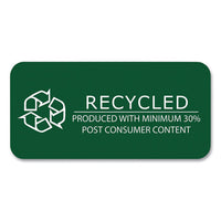 Environotes Recycled Index Cards, Narrow Rule, 3 X 5 White, 100 Cards, 36/carton, Ships In 4-6 Business Days