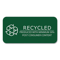 Environotes Recycled Index Cards, Narrow Ruled, 4 X 6, White, 100 Cards, 36/carton, Ships In 4-6 Business Days