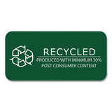 Environotes Recycled Index Cards, Narrow Ruled, 4 X 6, White, 100 Cards, 36/carton, Ships In 4-6 Business Days