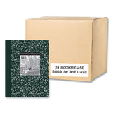Lab And Science Notebook, Quadrille Rule (5 Sq In), Green Marble Cover, (60) 10.13 X 7.88 Sheets, 24/ct,ships In 4-6 Bus Days