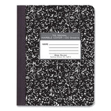 Hardcover Marble Composition Book, Wide/legal Rule, Black Marble Cover, (100) 9.75 X 7.5 Sheet, 12/ct, Ships In 4-6 Bus Days
