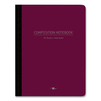 Poly Flex Composition Notebook, Wide/legal Rule, Random Asst Cover, (70) 9.75 X 7.5 Sheet, 24/ct, Ships In 4-6 Business Days
