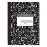 Hardcover Marble Composition Book, Unruled, Black Marble Cover, (80) 10.25 X 7.88 Sheets, 24/ct, Ships In 4-6 Business Days