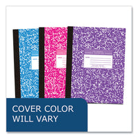 Flexible Cover Marble Composition Book, Med/college Rule, Asst Cover, (80) 10.25 X 7.88 Sheet, 48/ct, Ships In 4-6 Bus Days