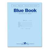 Examination Blue Book, Wide/legal Rule, Blue Cover, (4) 8.5 X 11 Sheets, 600/carton, Ships In 4-6 Business Days