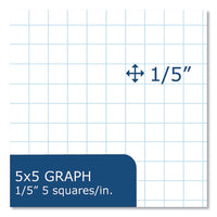 Lab And Science Black Notebook, Quad Rule (5 Sq/in), Black Cover, (60) 11 X 8.5 Sheets, 24/carton, Ships In 4-6 Business Days