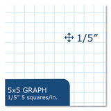 Lab And Science Black Notebook, Quad Rule (5 Sq/in), Black Cover, (60) 11 X 8.5 Sheets, 24/carton, Ships In 4-6 Business Days