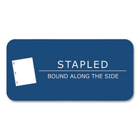 Recycled Exam Book, Wide/legal Rule, Blue Cover, (8) 8.5 X 7 Sheets, 600/carton, Ships In 4-6 Business Days