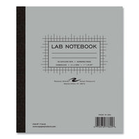 Lab And Science Carbonless Notebook, Quad Rule (4 Sq/in), Gray Cover, (100) 11x9.25 Sheets, 12/ct, Ships In 4-6 Business Days