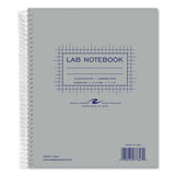 Lab And Science Carbonless Notebook, Quad Rule (4 Sq/in), Gray Cover, (100) 11 X 9 Sheets, 12/ct, Ships In 4-6 Business Days