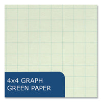 Lab And Science Numbered Notebook, Quadrille Rule (4 Sq/in), Red Cover, (76) 11.75 X 9.25 Sheets, 24/ct,ships In 4-6 Bus Days