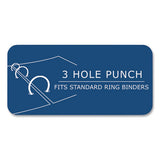 Loose Leaf Paper, 8.5 X 11, 3-hole Punched, College Rule, White, 100 Sheets/pack, 48 Packs/carton, Ships In 4-6 Business Days
