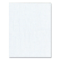 Gummed Pad, 4 Sq/in Quadrille Rule, 50 White 8.5 X 11 Sheets, 72/carton, Ships In 4-6 Business Days