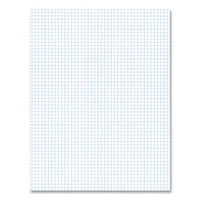 Gummed Pad, 5 Sq/in Quadrille Rule, 50 White 8.5 X 11 Sheets, 72/carton, Ships In 4-6 Business Days