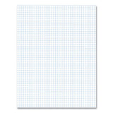 Gummed Pad, 5 Sq/in Quadrille Rule, 50 White 8.5 X 11 Sheets, 72/carton, Ships In 4-6 Business Days