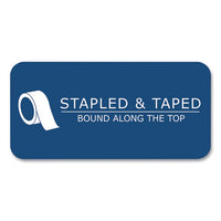 Stiff-back Pad, Medium/college Rule, 100 Canary 8.5 X 11 Sheets, 36/carton, Ships In 4-6 Business Days