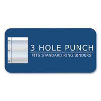 Stiff-back Pad, Medium/college Rule, 100 Canary 8.5 X 11 Sheets, 36/carton, Ships In 4-6 Business Days
