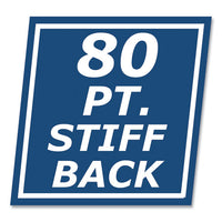 Stiff-back Pad, Medium/college Rule, 100 White 8.5 X 11 Sheets, 36/carton, Ships In 4-6 Business Days