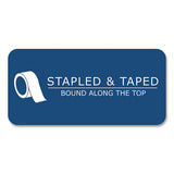 Stiff-back Pad, Medium/college Rule, 100 White 8.5 X 11 Sheets, 36/carton, Ships In 4-6 Business Days