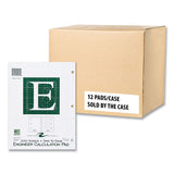 Engineer Pad, (1.25" Margin), Quad Rule (5 Sq/in, 1 Sq/in), 200 Lt Green 8.5x11 Sheets/pad, 12/ct, Ships In 4-6 Business Days