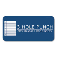 Engineer Filler Paper, 3-hole, Frame Format/quad Rule (5 Sq/in, 1 Sq/in) 500 Sheets/pk, 5/carton, Ships In 4-6 Business Days