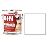 Bin Shellac-base Interior And Spot Exterior Primer, Interior, Flat White, 1 Gal Bucket/pail, 4/carton