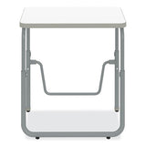 Alphabetter 2.0 Height-adjust Student Desk With Pendulum Bar, 27.75 X 19.75 X 22 To 30, Dry Erase, Ships In 1-3 Business Days