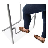 Alphabetter 2.0 Height-adjust Student Desk With Pendulum Bar, 27.75 X 19.75 X 29 To 43, Dry Erase, Ships In 1-3 Business Days