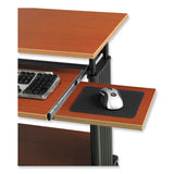 Muv Standing Desk, 35.5" X 22" X 30.5", Cherry, Ships In 1-3 Business Days