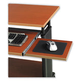 Muv Standing Desk, 29.5" X 22" X 45", Cherry, Ships In 1-3 Business Days