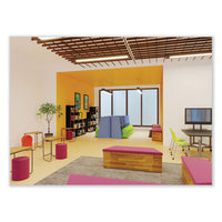 Roam Touchdown Workstation, 33" X 30" X 51.5", Beech/tan, Ships In 1-3 Business Days