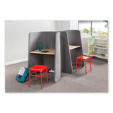 Roam Touchdown Workstation, 33" X 30" X 51.5", Beech/tan, Ships In 1-3 Business Days