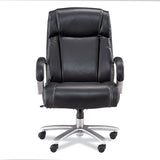 Lineage Big & Tall High Back Task Chair, Max 500 Lb, 20.5" To 24.25" High Black Seat, Chrome Base, Ships In 1-3 Business Days
