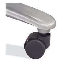 Lineage Big & Tall High Back Task Chair, Max 500 Lb, 20.5" To 24.25" High Black Seat, Chrome Base, Ships In 1-3 Business Days