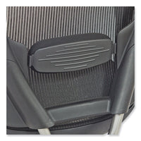 Lineage Big & Tall All-mesh Task Chair, Supports 400lb, 19.5" - 23.25" High Black Seat,chrome Base,ships In 1-3 Business Days