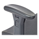 Lineage Big & Tall All-mesh Task Chair, Supports 400lb, 19.5" - 23.25" High Black Seat,chrome Base,ships In 1-3 Business Days