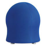 Zenergy Ball Chair, Backless, Supports Up To 250 Lb, Blue Fabric, Ships In 1-3 Business Days