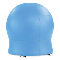 Zenergy Ball Chair, Backless, Supports Up To 250 Lb, Baby Blue Vinyl, Ships In 1-3 Business Days