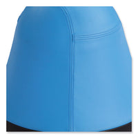 Runtz Swivel Ball Chair, Backless, Supports Up To 250 Lb, Baby Blue Vinyl, Ships In 1-3 Business Days